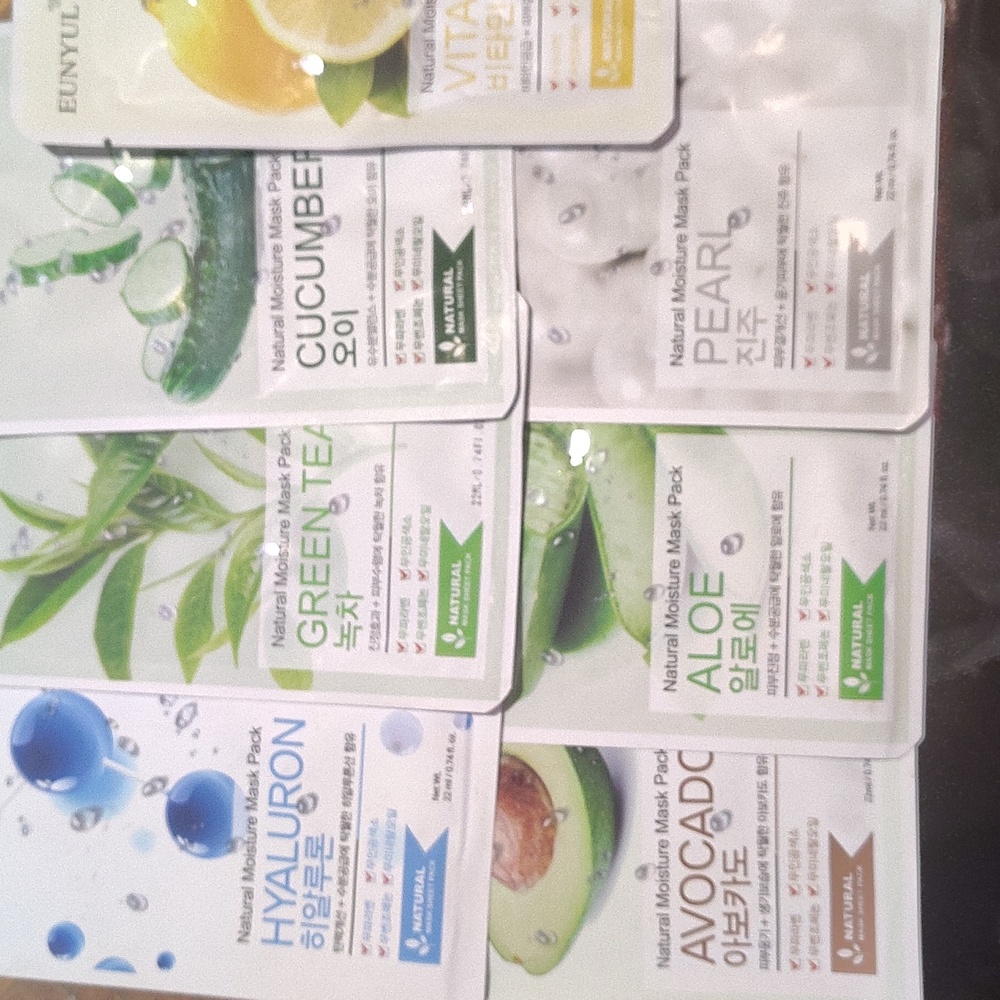 7 EUNYUL ALL NATURAL- Facial Masks